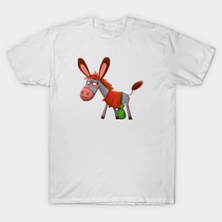 Cute Mule Drawing T-Shirt